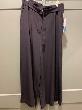 CeCe Black Wide-legged Trousers